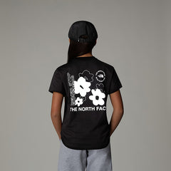 Girls' Flower Graphic Relaxed T-Shirt