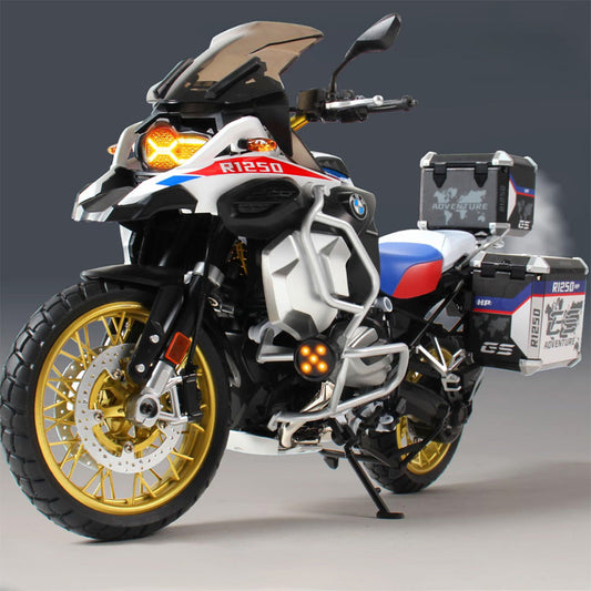 R1250GS (2023) – Handgefertigtes Motorradmodell aus Aluminium