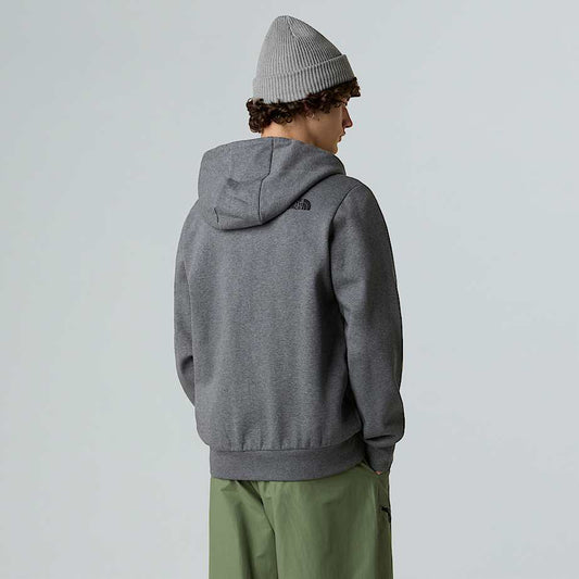 Herren Simple Dome Kapuzenjacke mit durchgehendem Reißverschluss