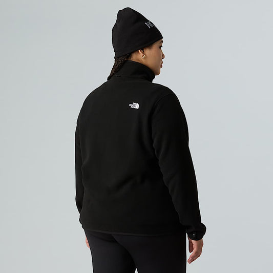 Damen Plus Size Glacier Fleecejacke mit durchgehendem Reißverschluss