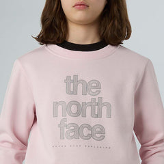 Girls' Reflective Logo Relaxed Sweatshirt