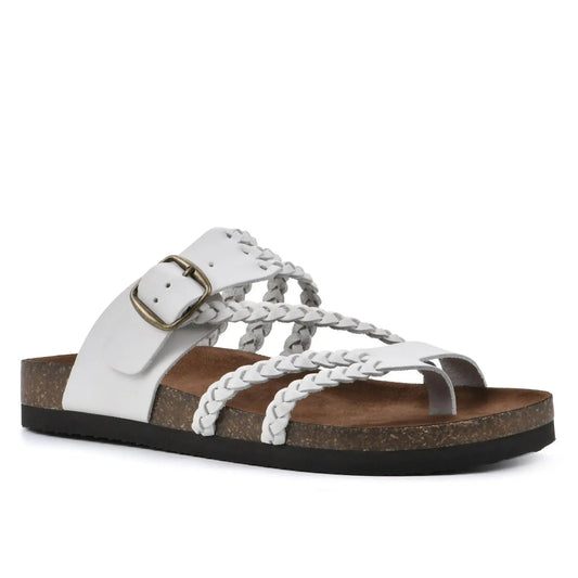 Women’s Braided Cork Sandals – Comfortable Wide Fit Summer Shoes