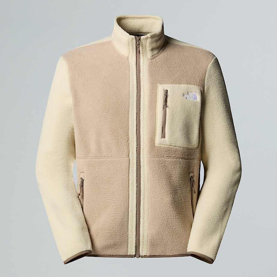 Herren-Yumiori-Fleecejacke mit durchgehendem Reißverschluss