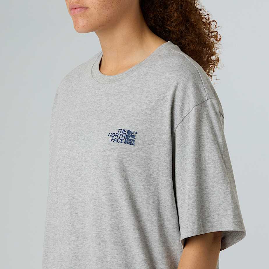 Unisex Grafik Relaxed Laufshirt