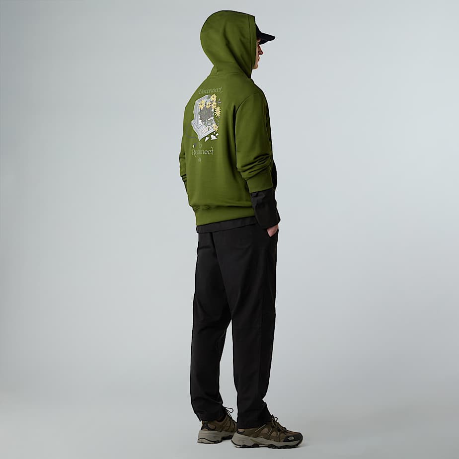 Unisex Connect Relaxed Graphic Hoodie