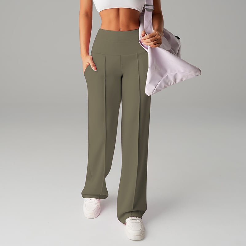 💥50K+ SOLD💕Women's Plain Loose Straight Leg Pants