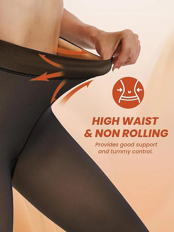 🔥MAGIC Bare-Leg Look Fleece Lined Tights☁️