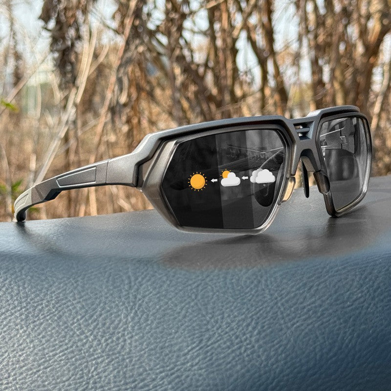 Wrap-Around Polarized Sport Sunglasses for Cycling & Running