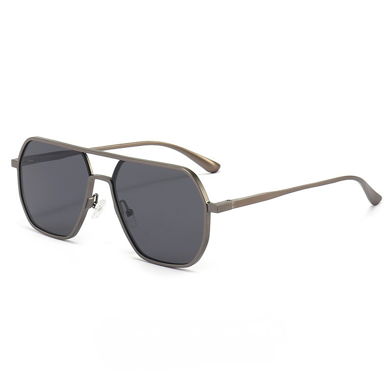 Luxury Metal Photochromic Sunglasses Polarized Stylish Chameleon Anti-glare Driving Shades UV400