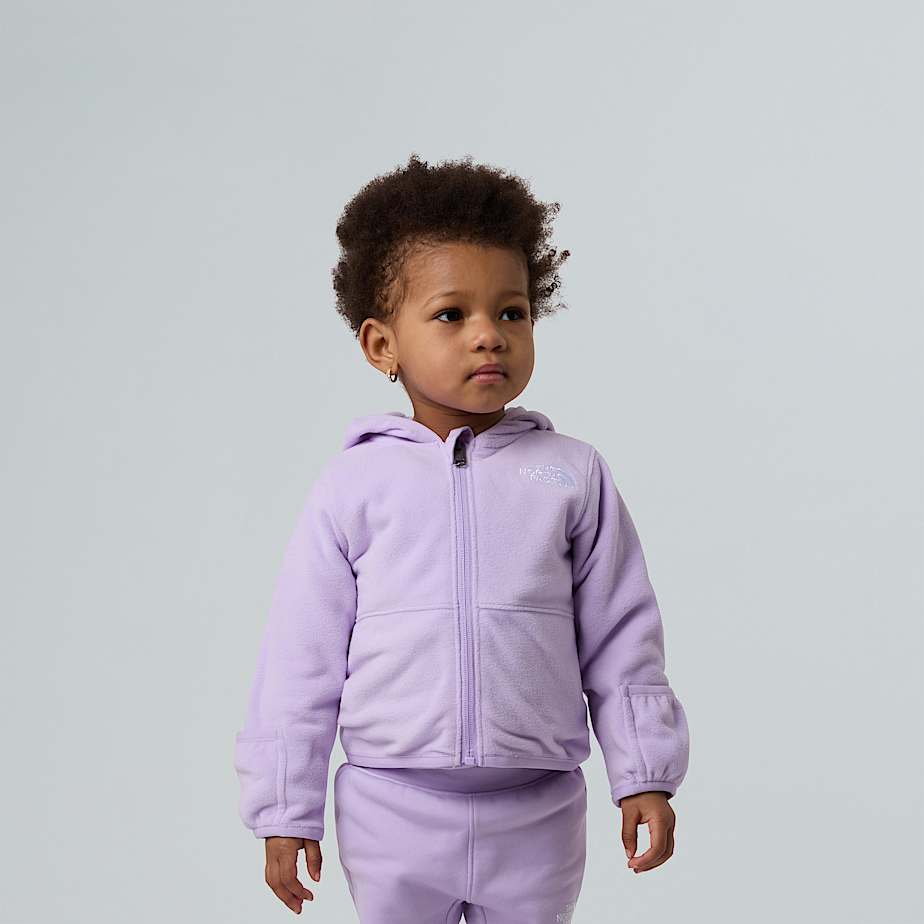 Baby-Gletscher-Kapuzenjacke mit Reißverschluss