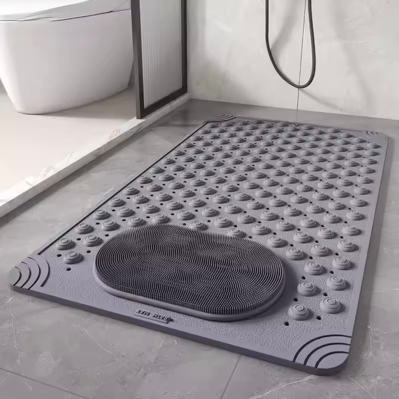 Non-Slip Waterproof Bath Mat with Massage Texture