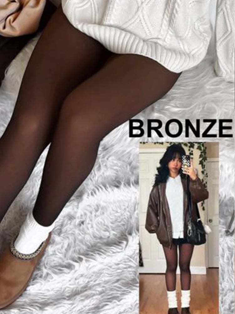 🔥MAGIC Bare-Leg Look Fleece Lined Tights☁️