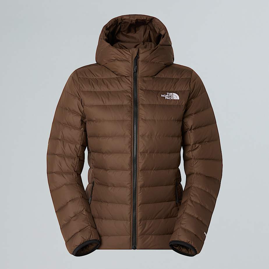 Damen Klassische Daunenkapuzenjacke
