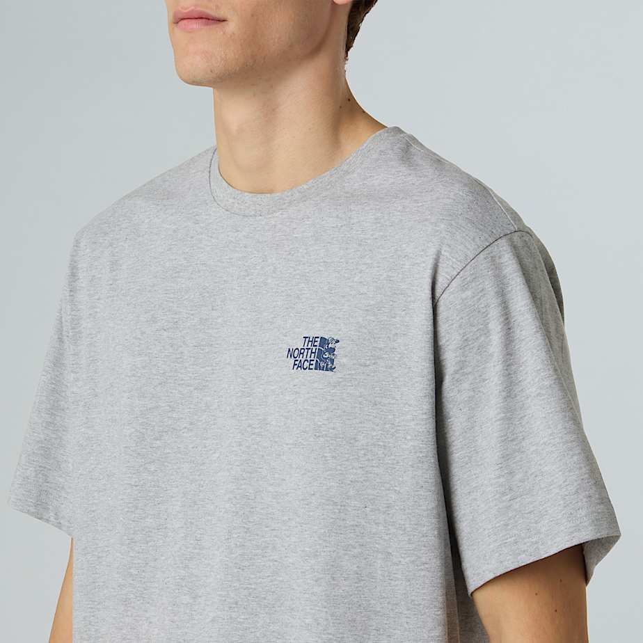 Unisex Grafik Relaxed Laufshirt