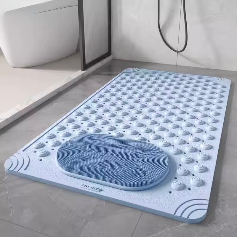 Non-Slip Waterproof Bath Mat with Massage Texture