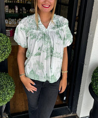 Women's Classic Charm Toile Tops (Buy 2 Free Shipping)