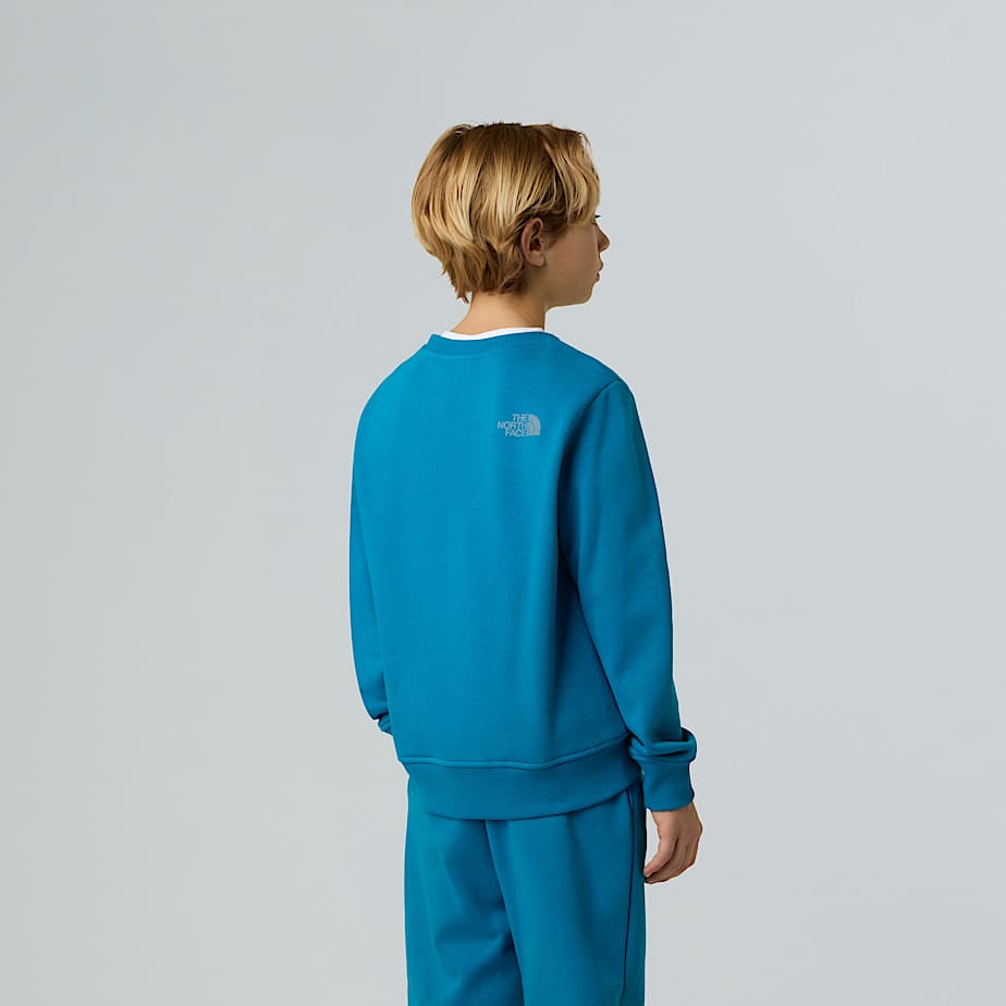 Boys' Reflective Logo Relaxed Sweatshirt