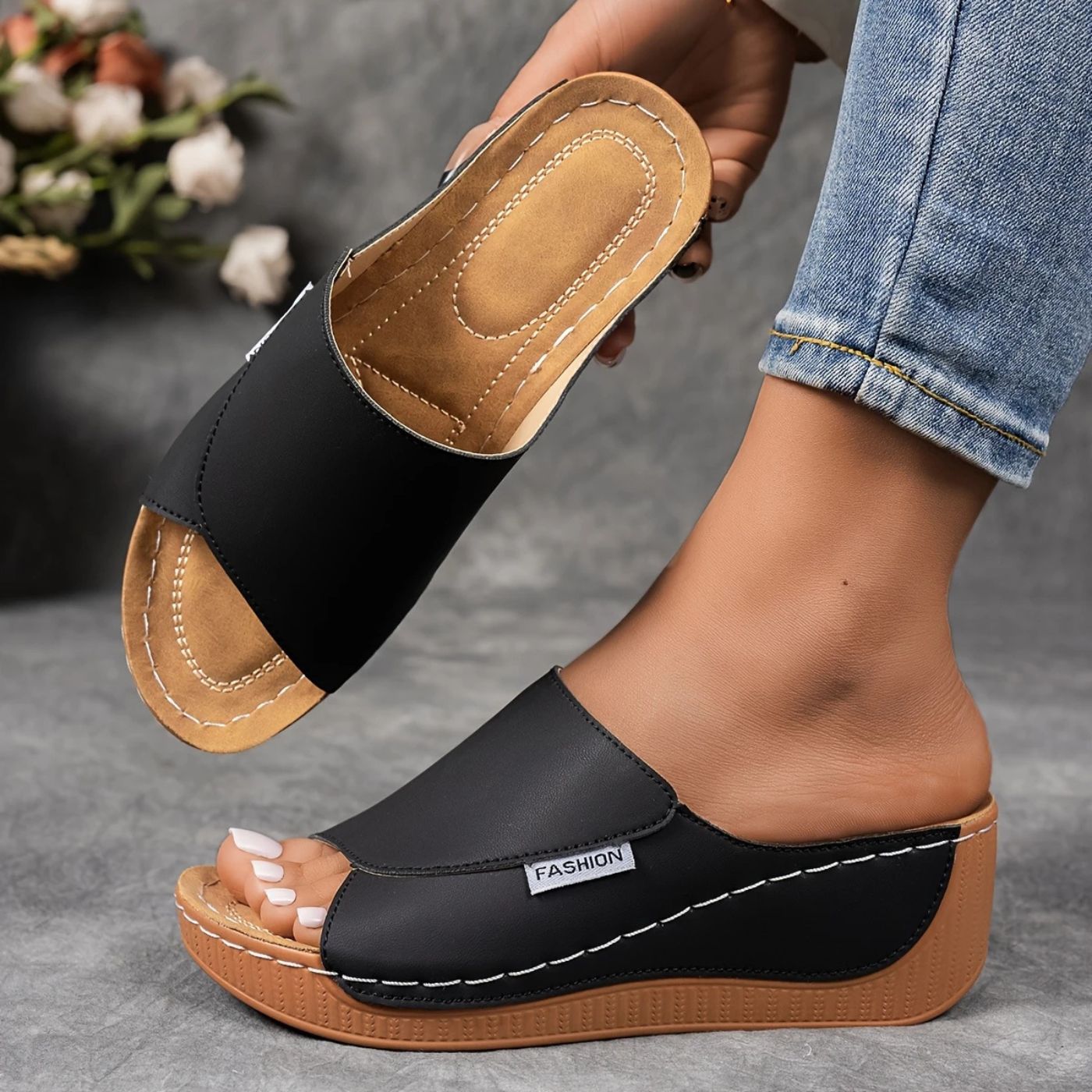Orthopedic Comfort Sandals – Ergonomic Pain Relief Walking Sandals