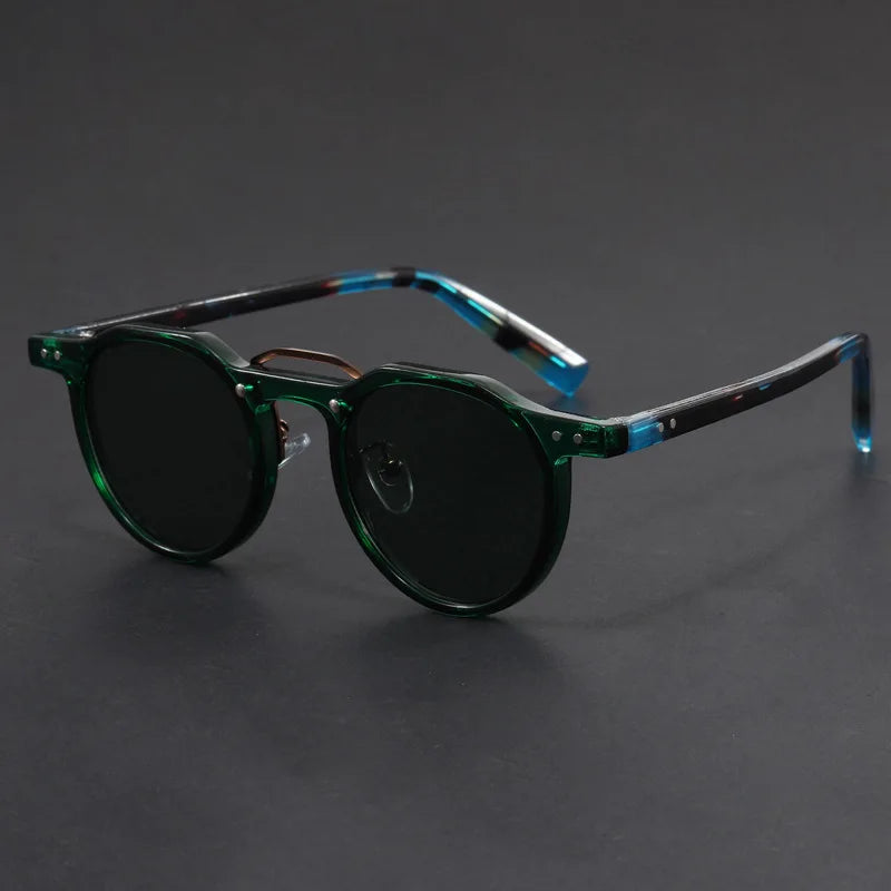 Vintage-Inspired Round Sunglasses – Lightweight UV400 Shades
