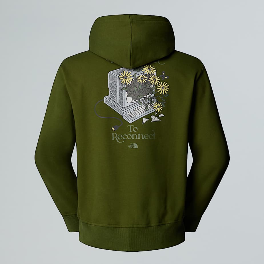 Unisex Connect Relaxed Graphic Hoodie
