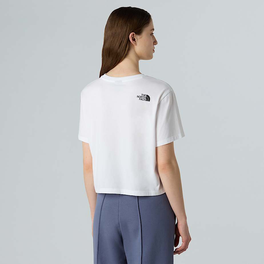 Women's Cropped Simple Dome T-Shirt