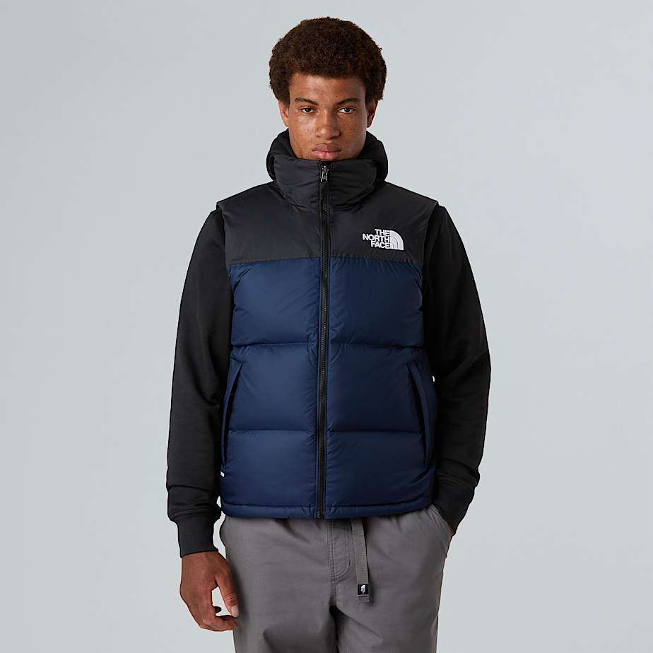 Herren Retro Nuptse Gilet von 1996
