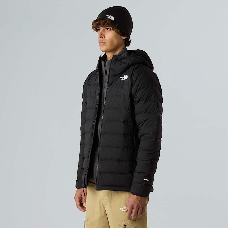 Herren Abseil Stretch Daunenkapuzenjacke