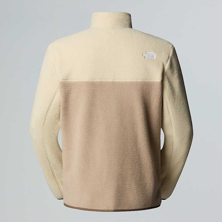 Herren-Yumiori-Fleecejacke mit durchgehendem Reißverschluss