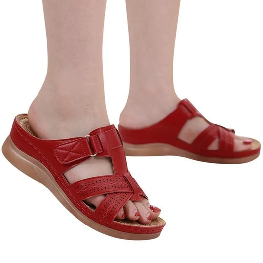 Premium Bequeme Vintage Zehenstegsandale