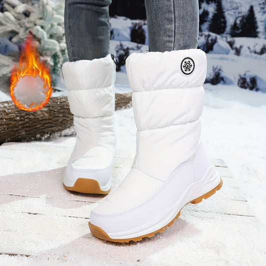 Damen Winter-Schneestiefel Wadenhoch Hochwertig