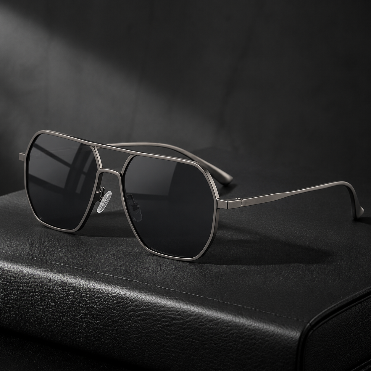 Luxury Metal Photochromic Sunglasses Polarized Stylish Chameleon Anti-glare Driving Shades UV400