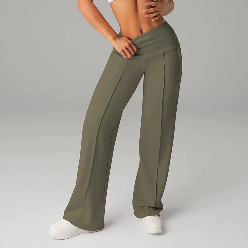 💥50K+ SOLD💕Women's Plain Loose Straight Leg Pants