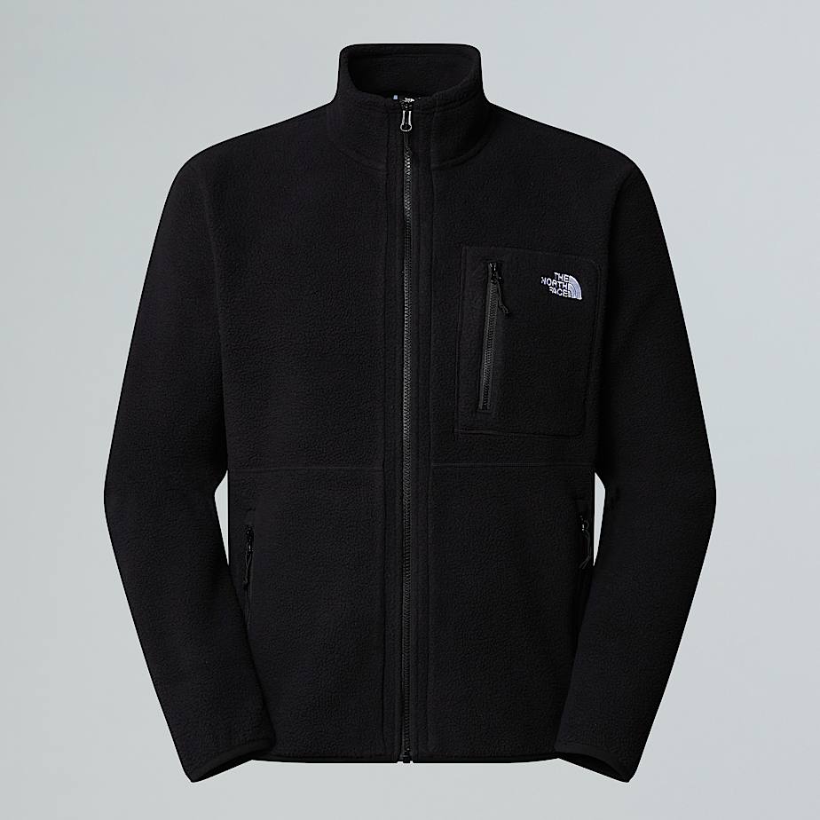 Herren-Yumiori-Fleecejacke mit durchgehendem Reißverschluss