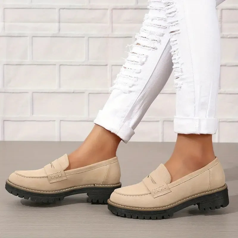 Women's Fashion Thick Sole Loafers