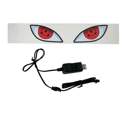 Crystal Eyes LED Autoaufkleber