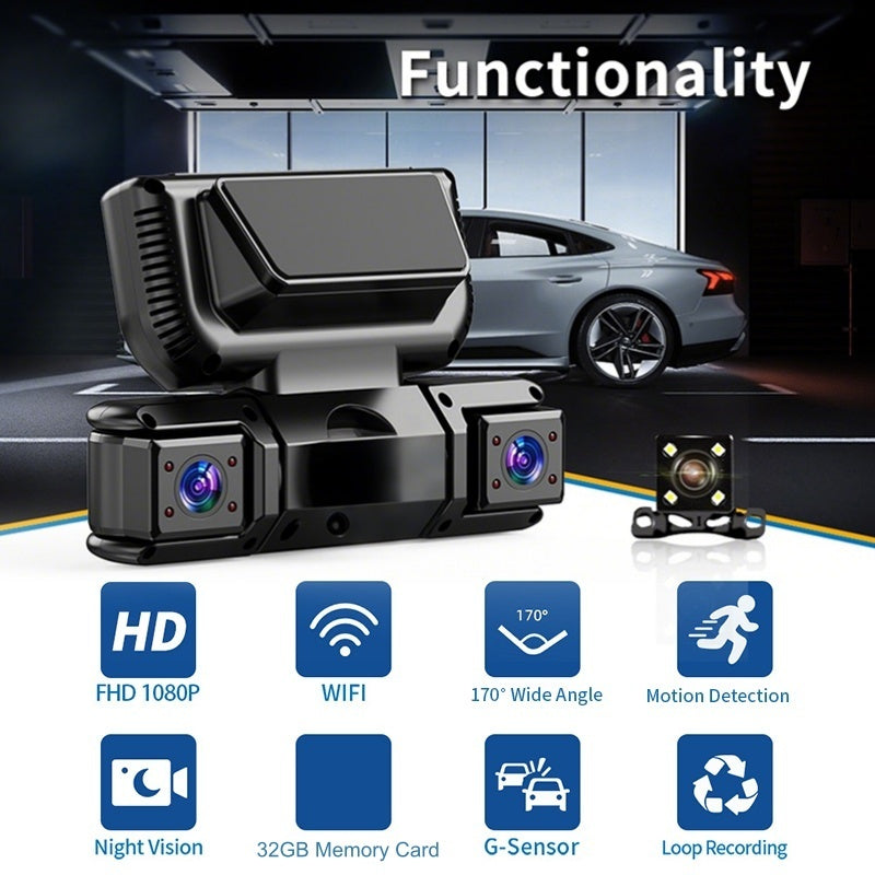 2026 New Arrivals - 52% Off4-Channel Dash Cam & Night Vision